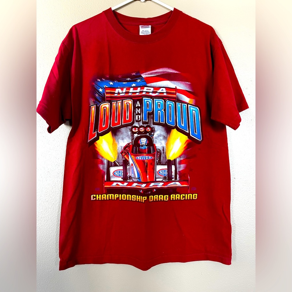 NHRA Loud and Proud vintage t-shirt. Men’s Size Large. Excellent condition.